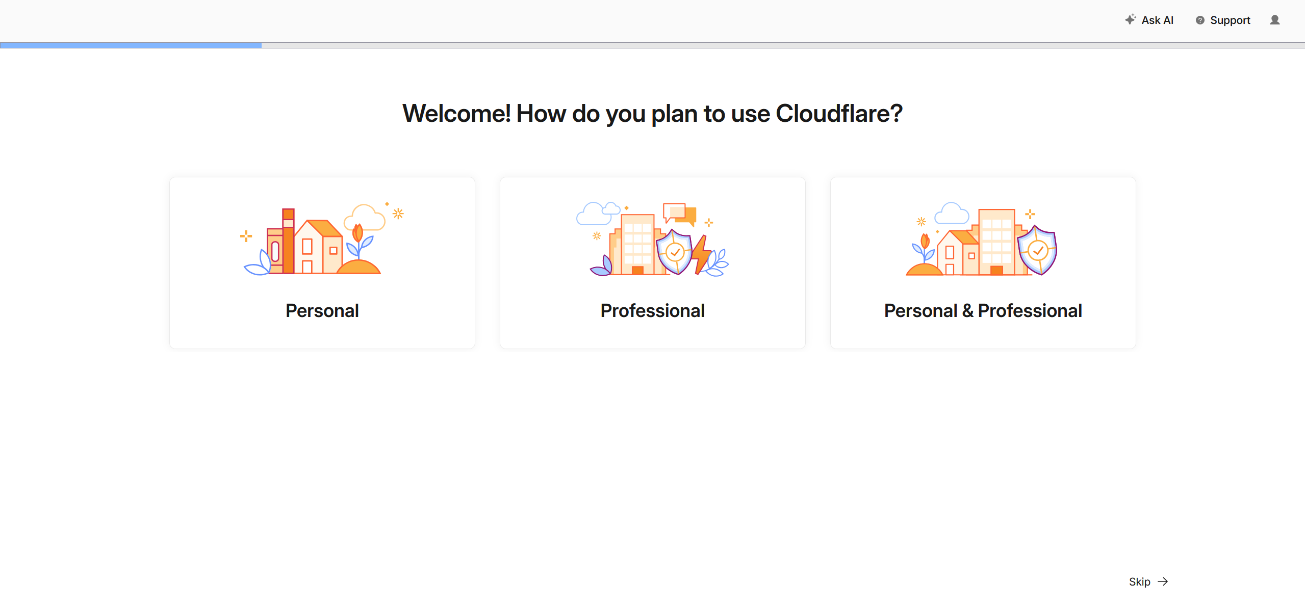 Cloudflare 注册入口